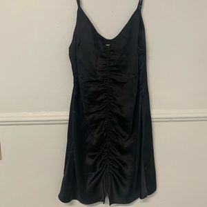 Reformation slinky black mini!